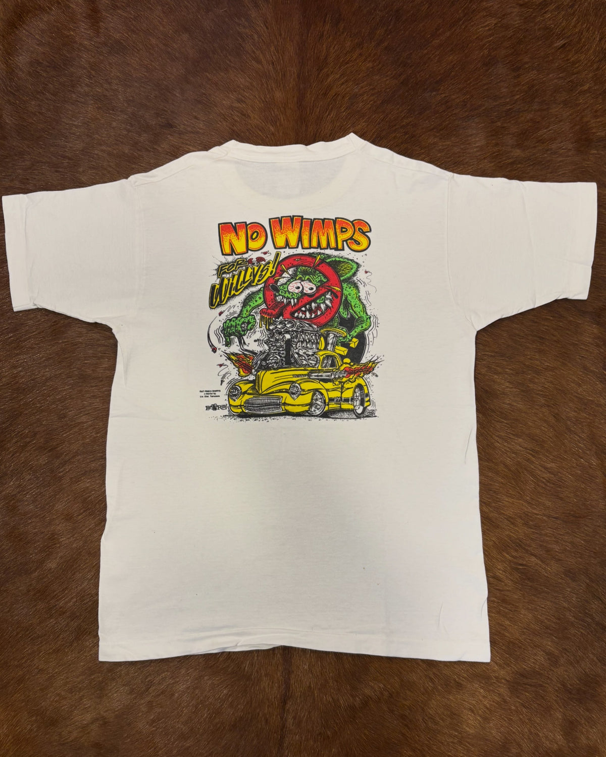 Vintage Rat Fink 「“NO WIMPS FOR WILLYS”」