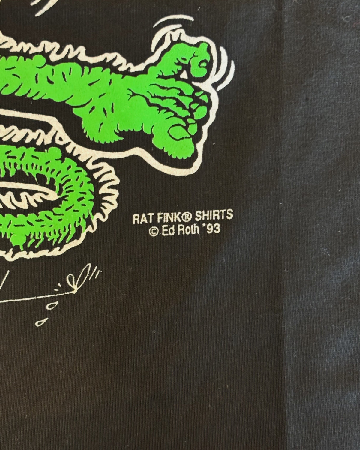1993 Rat Fink “Ride Me” Graphic