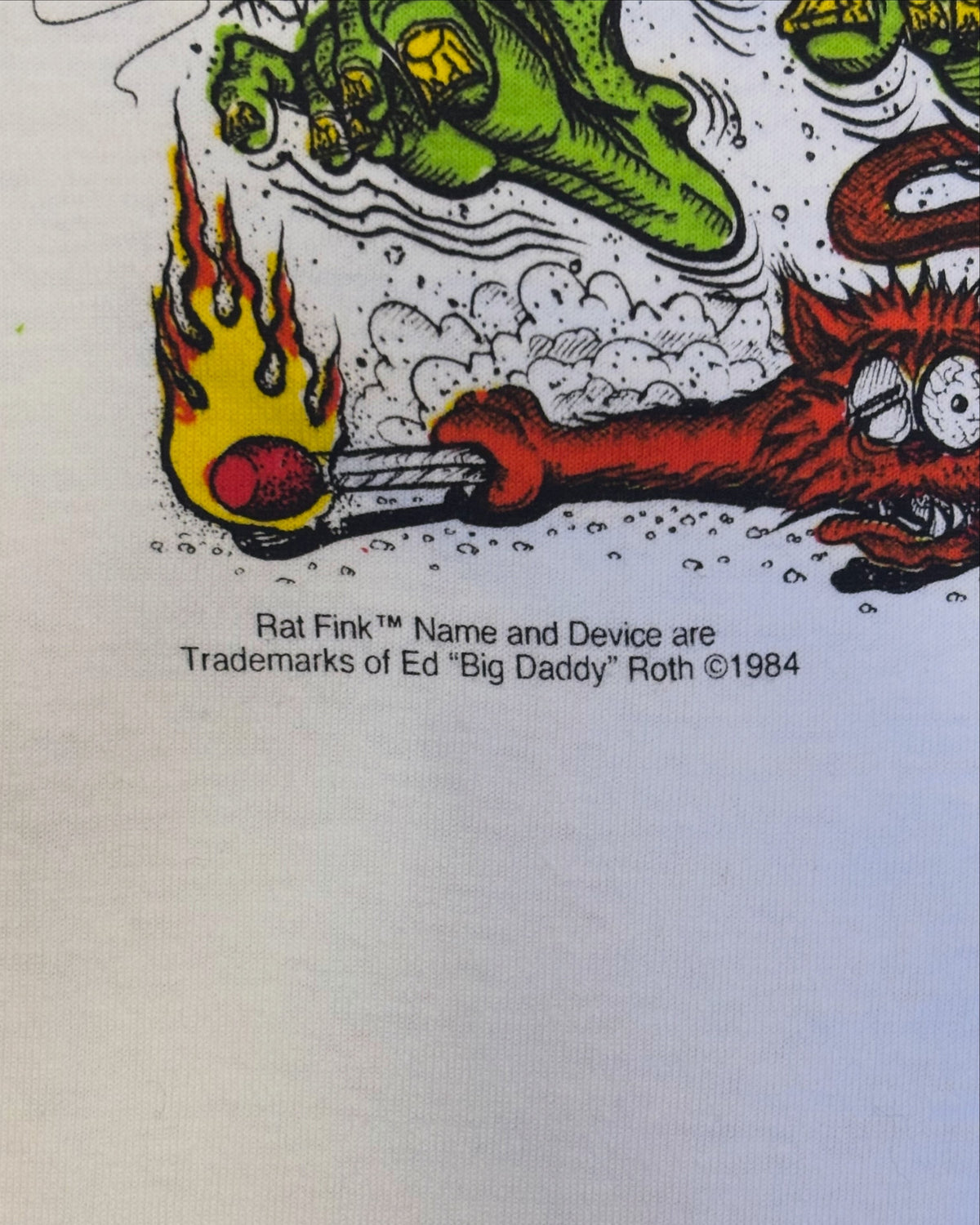 Vintage Rat Fink 「“STOMP THE FLAG BURNIN’ PUKES”」
