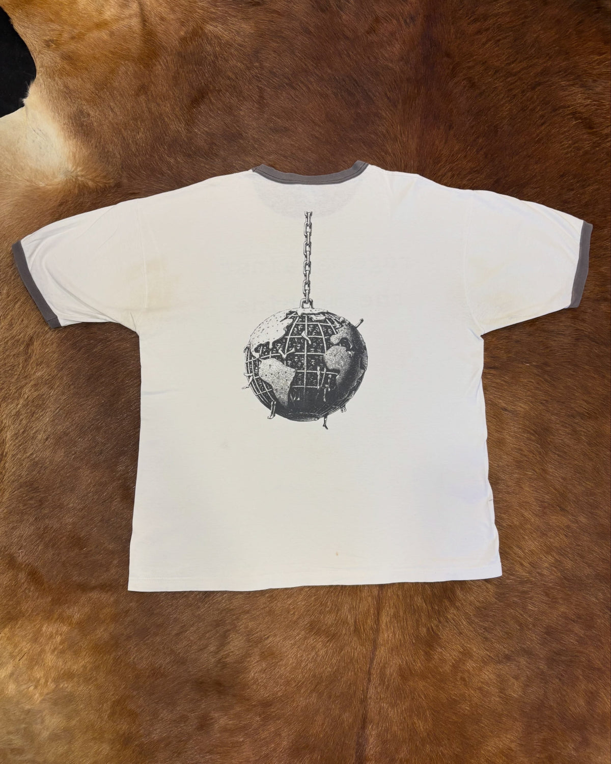 Vintage Rage Against the Machine “Globe” Ringer