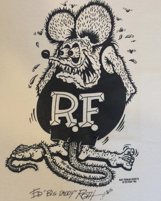 Vintage RAT FINK 「“RF” Big Daddy Roth Signature Graphic」