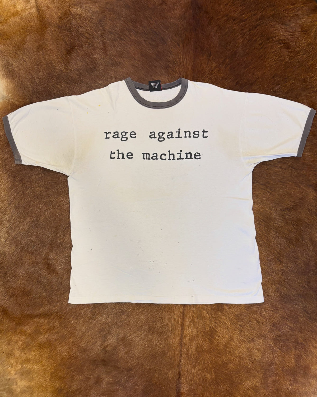Vintage Rage Against the Machine “Globe” Ringer