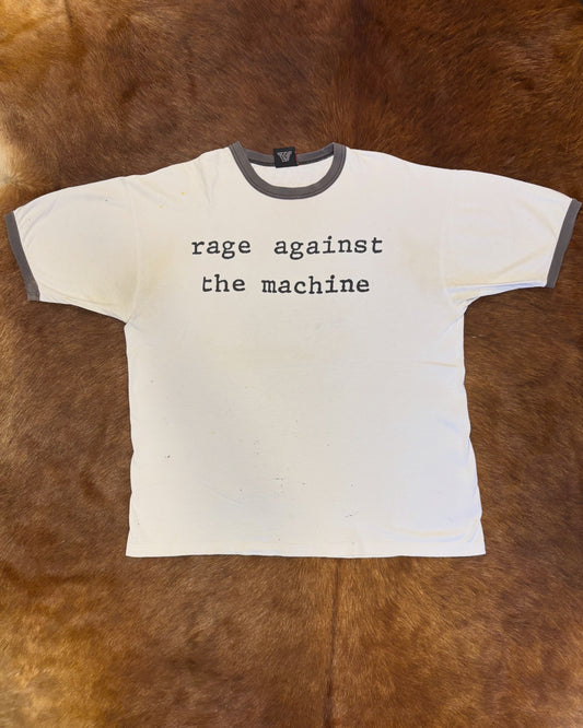 Vintage Rage Against the Machine “Globe” Ringer