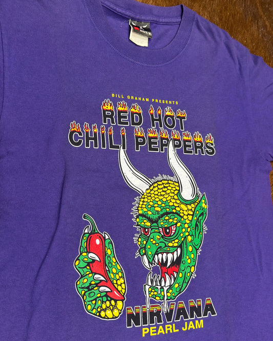 Red Hot Chili Peppers×NIRVANA パールジャムTシャツ
