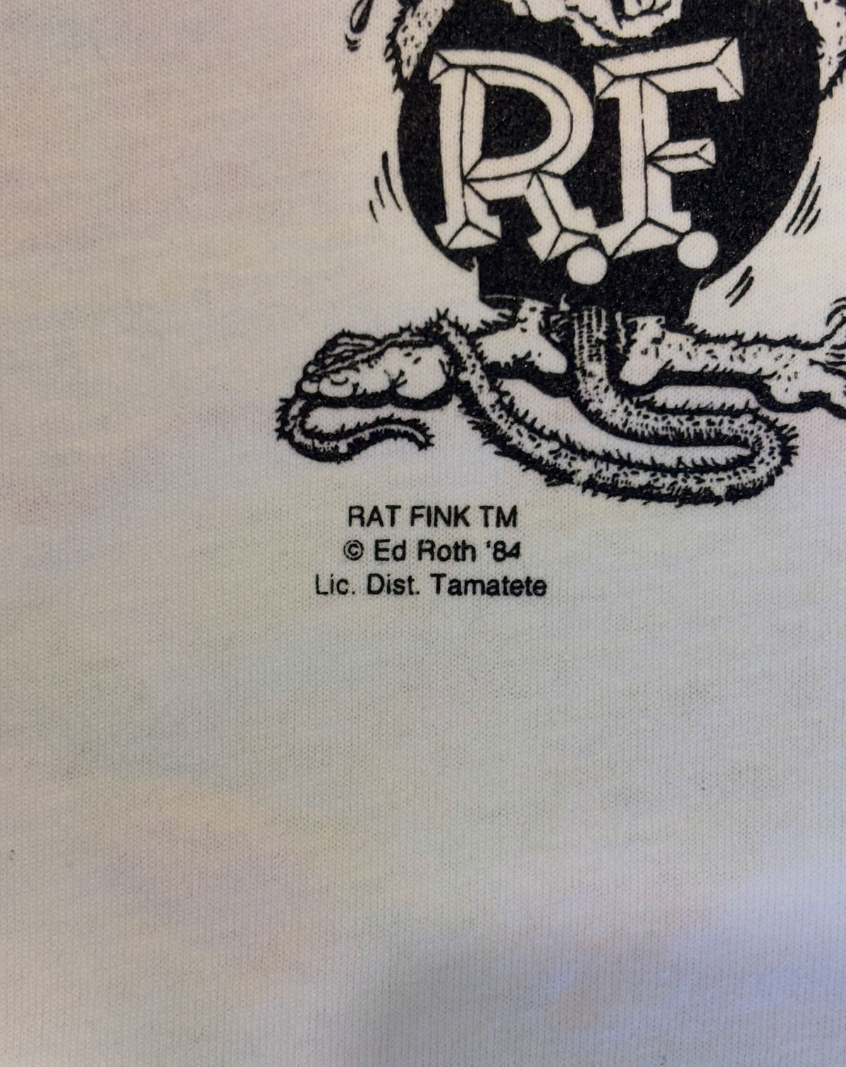 Vintage Rat Fink 「“STOMP THE FLAG BURNIN’ PUKES”」