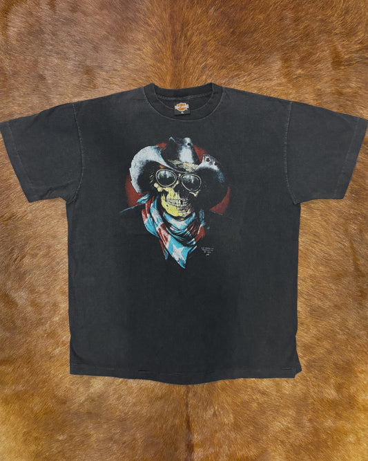 Vintage Harley-Davidson 「“Johnstown, PA” Eagle Skull」