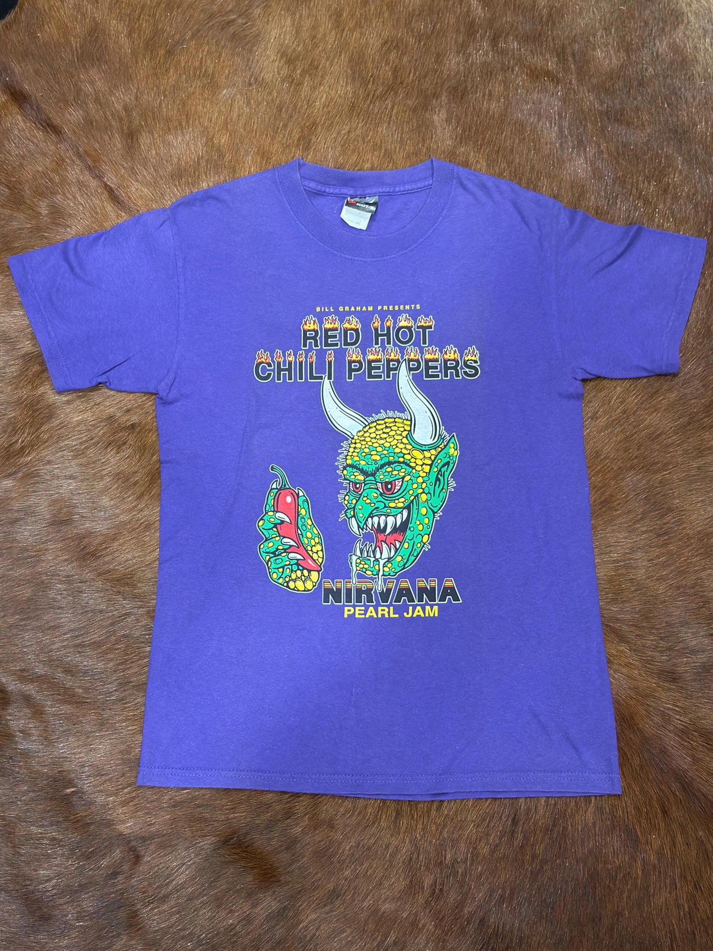 Red Hot Chili Peppers×NIRVANA パールジャムTシャツ